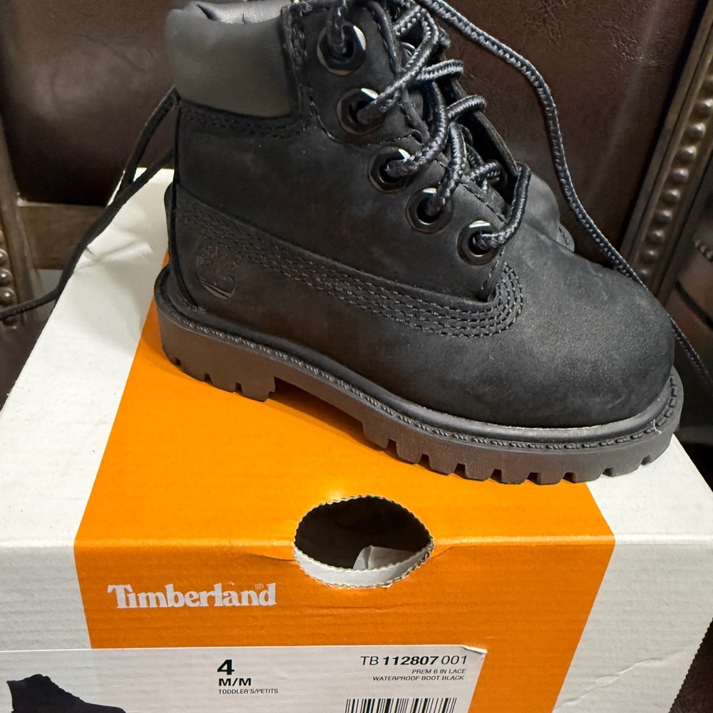 Timberland Kids Charcoal Boots